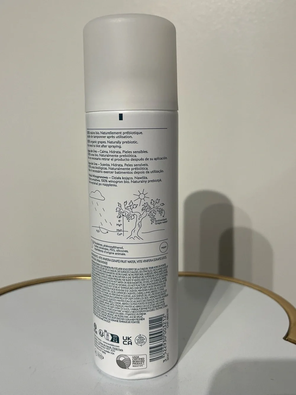 Caudalie White Grape Water 200ML full size 7oz brand new
